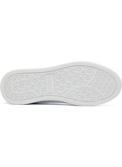 Women's White Low-Top Sneakers - High-Quality Sole for Everyday Look