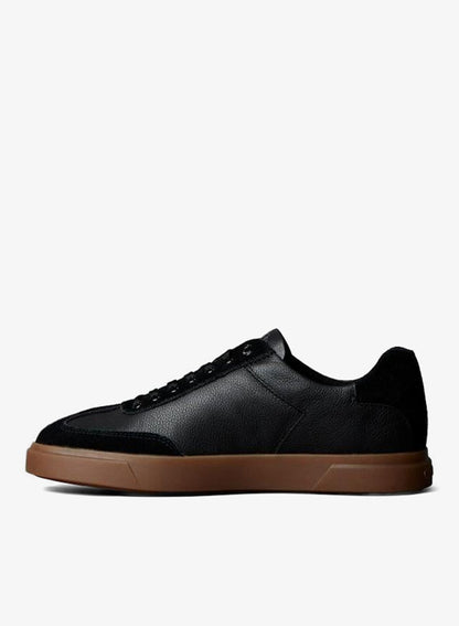 Leather Signature Logo Trainers