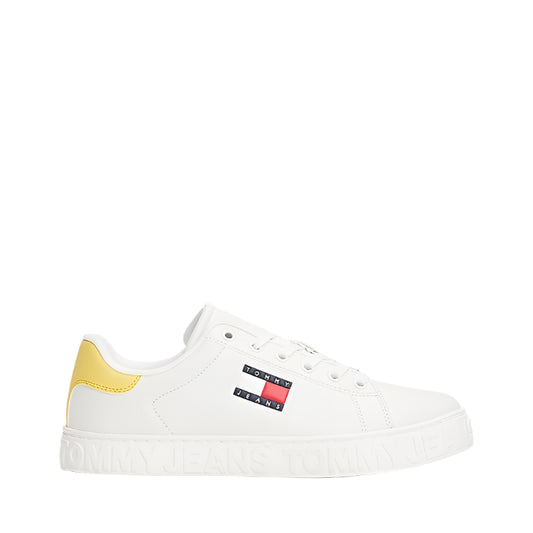Outsole Logo Lace Up Low Top Sneakers