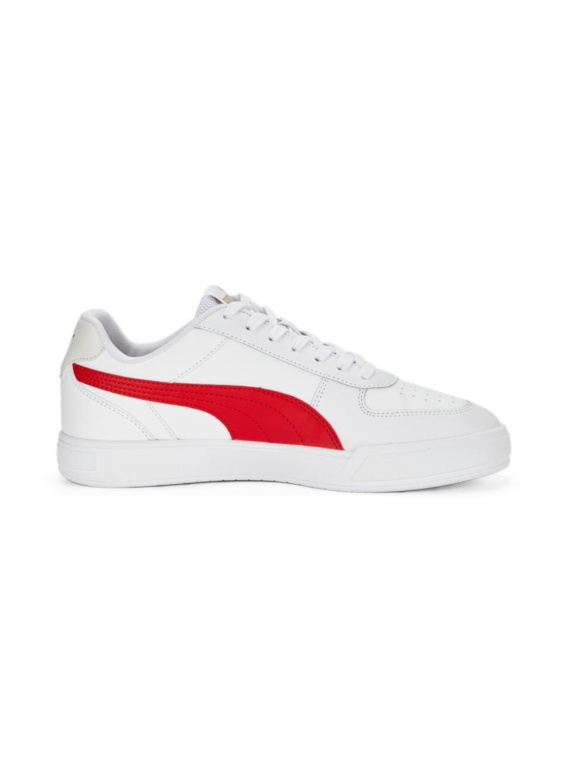 Caven White Casual Lace Up Sneakers