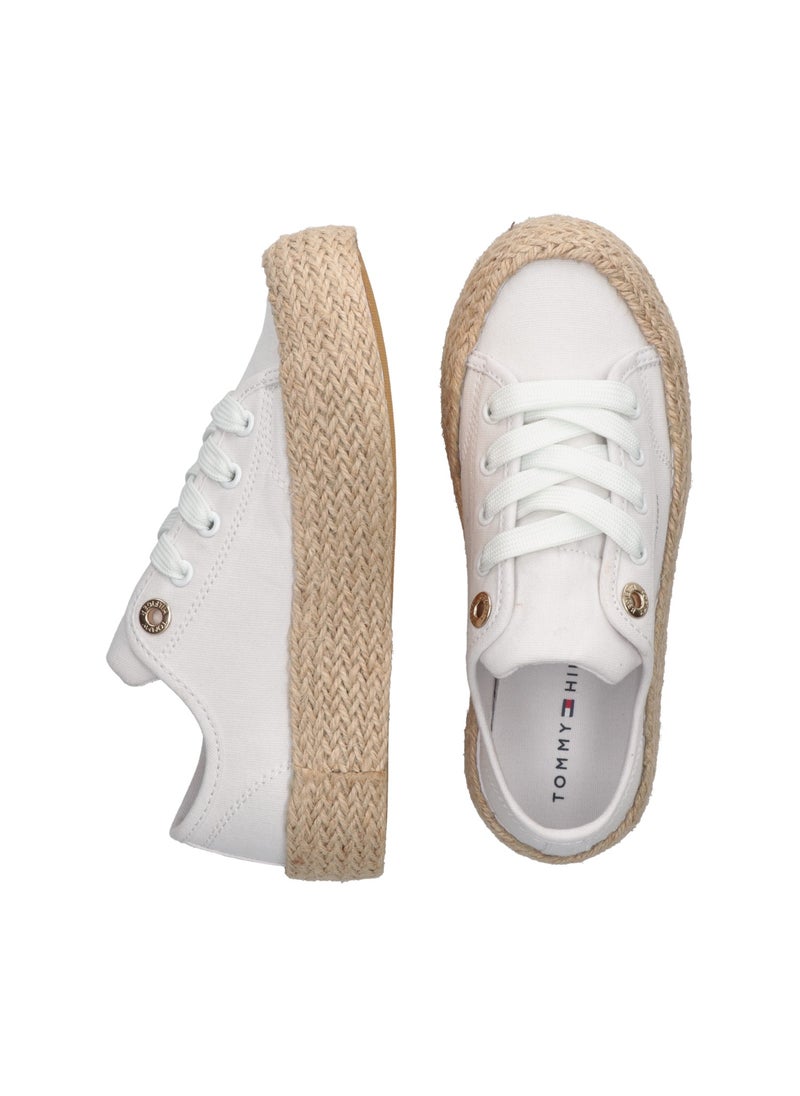 Kids Lace Up Low Top Sneakers