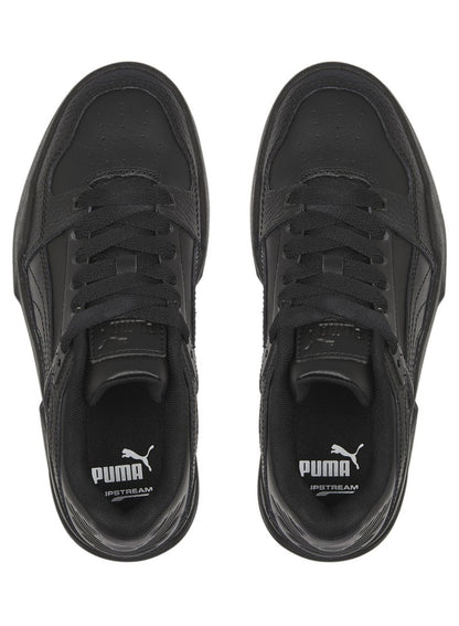 Slipstream Unisex Black Leather Sneakers