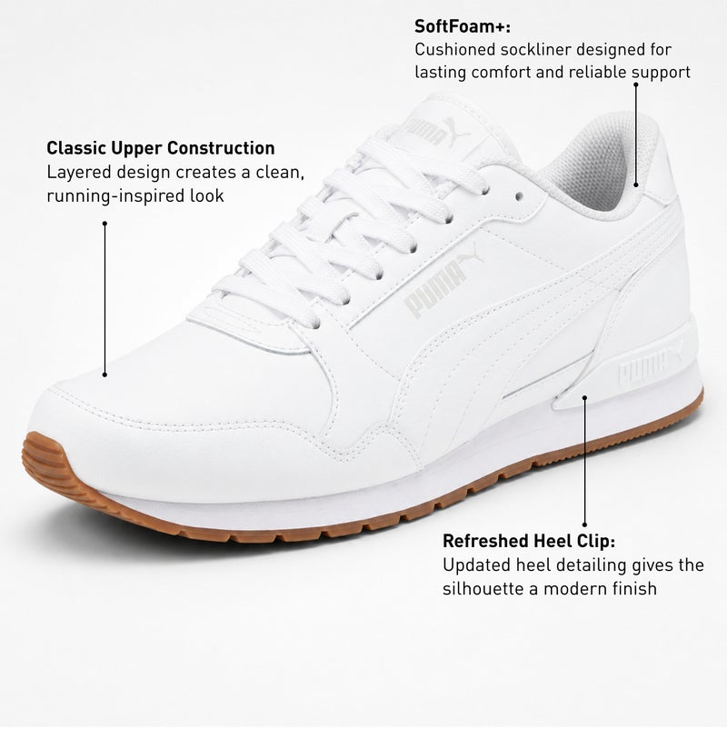 ST Runner v3 L Unisex White Trainers