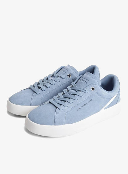 Suede Court Trainers