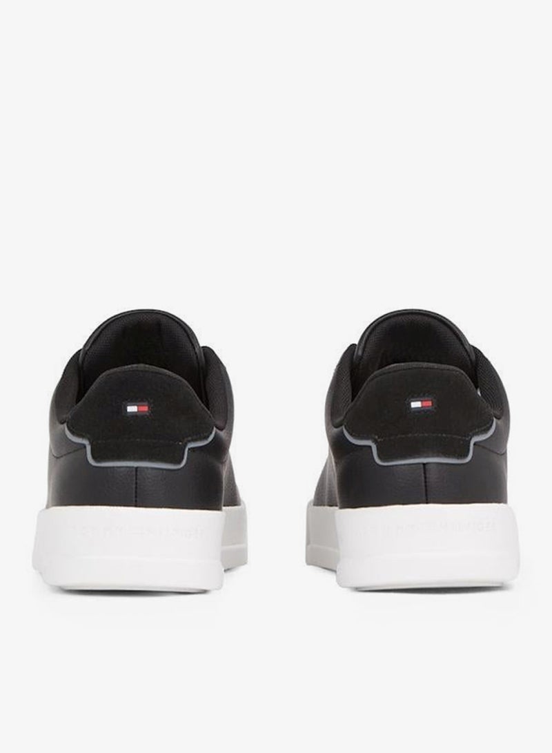 COURT LEATHER TRAINERS