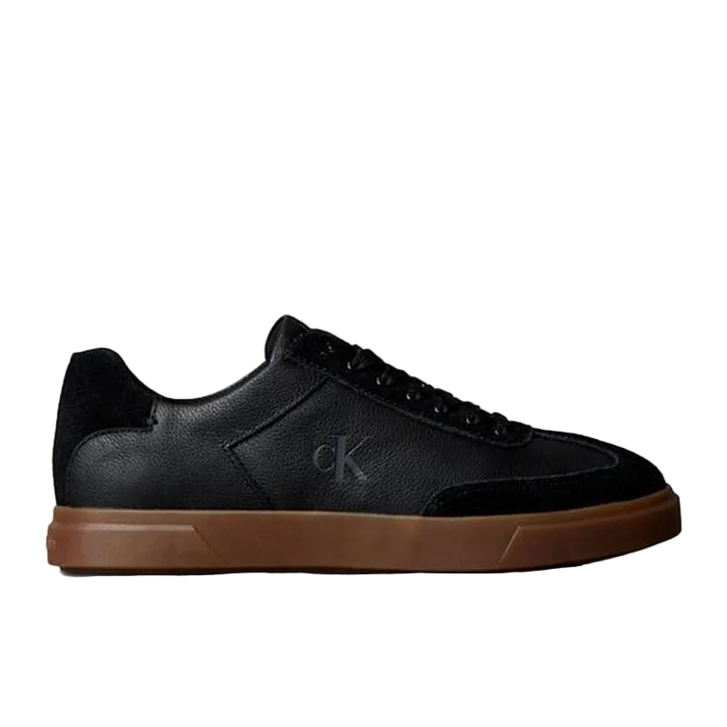 Leather Signature Logo Trainers