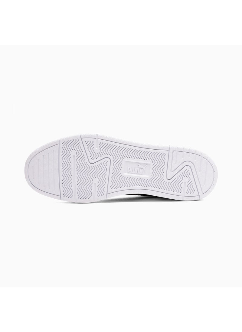 Caracal Unisex White Black Trainers