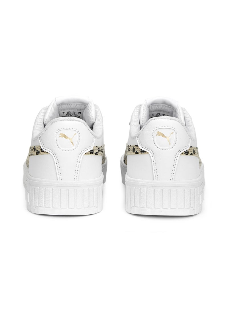 Carina 2.0 Animal Girls White Sneakers