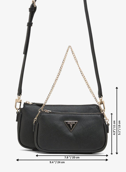 Noelle II Double Pouch Crossbody Bag