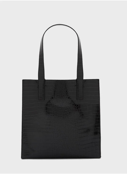 Reptcon Croc Detail Small Icon Bag