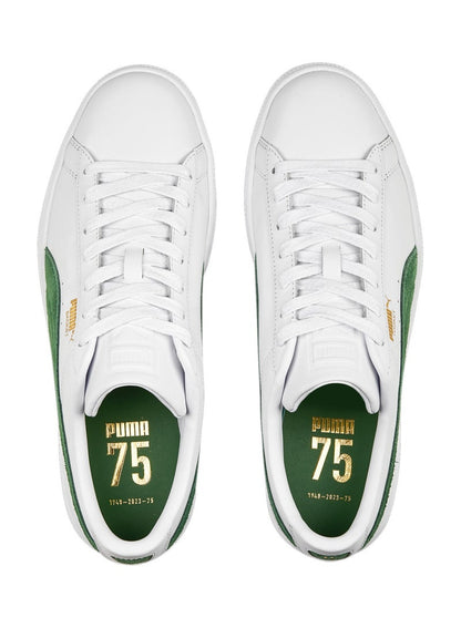 Basket Classic 75Y Mens White Premium Sneakers