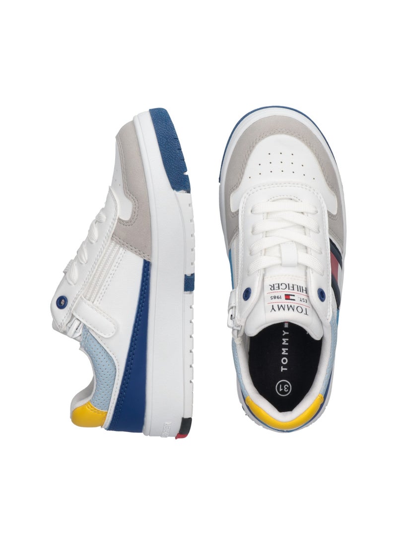 Kids Lace Up Low Top Sneakers