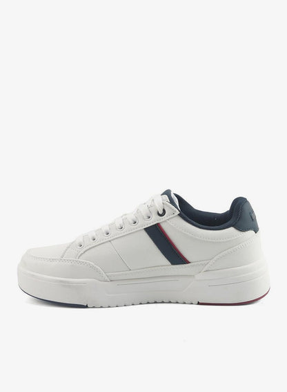 Men's White Classic Low-Top Sneakers,Lightweight Shoes Casual for Everyday Style
