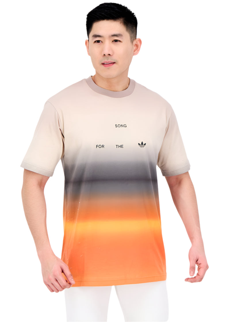 Men Sportswear Fit Short Sleeve Outdoor T-Shirts, Beige