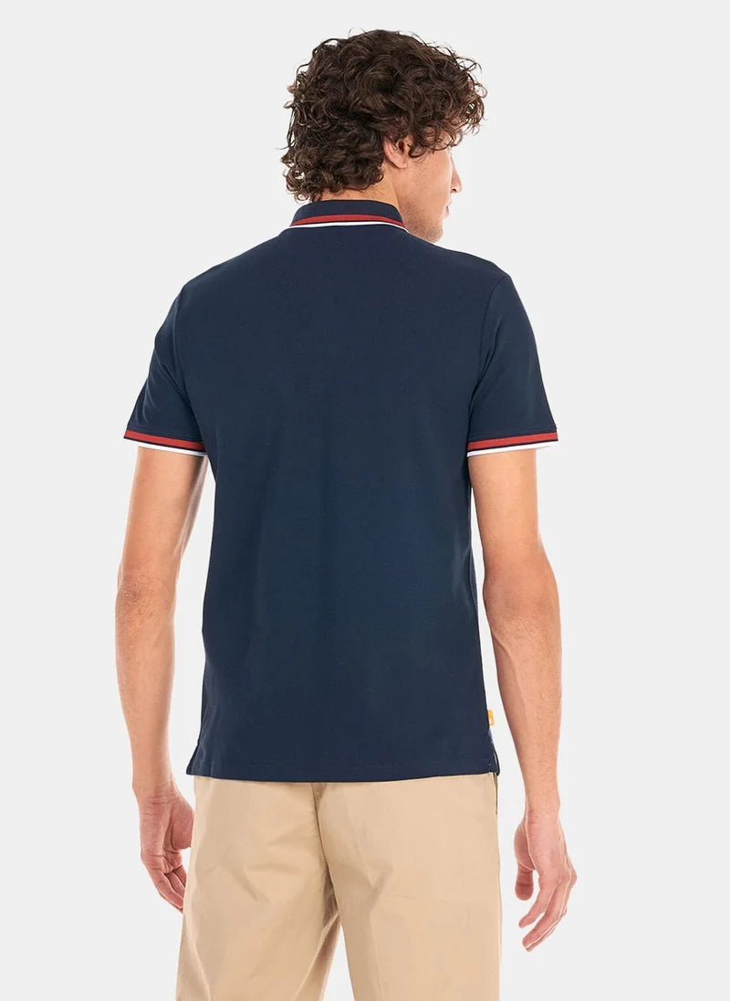 Men's Millers River Tipped Polo Shirt