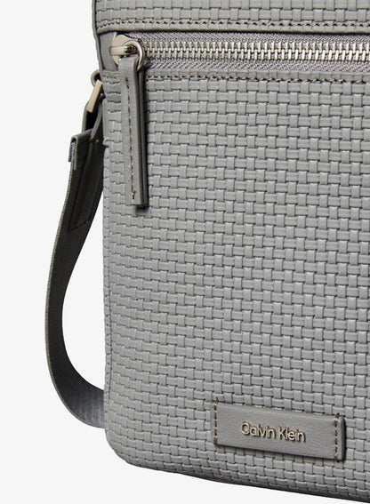 Embossed Emblem Logo Reporter Bag