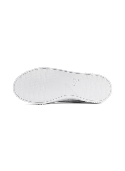 Carina Lux Womens White Casual Sneakers