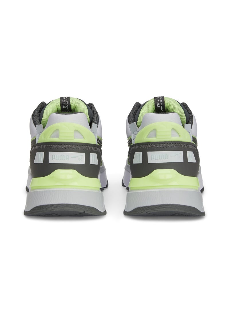 Mirage Sport Tech Reflective Unisex White Sneakers