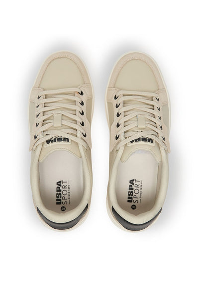 Women's Platform Sneakers - Low-Top Casual Lace-Up Design with Comfort Cushioned Sole for Everyday Wear