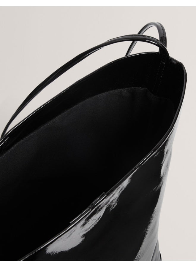 Crinkle Thin Strap Medium Bag