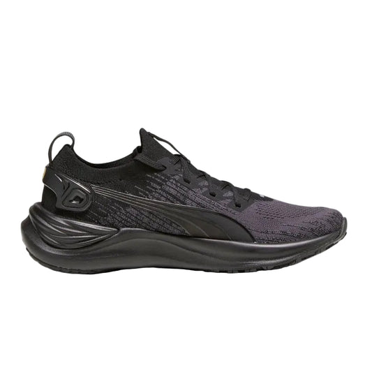 Electrify NITRO 3 Womens Black Knit Running Shoes