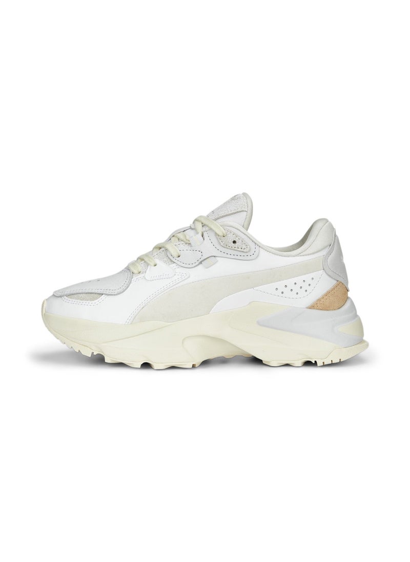 Orkid Womens White Thrifted Sneakers