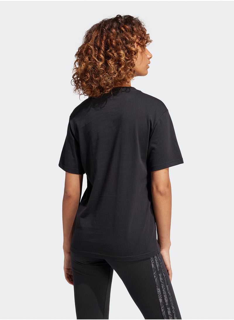 Camo Linear Graphic T-Shirt