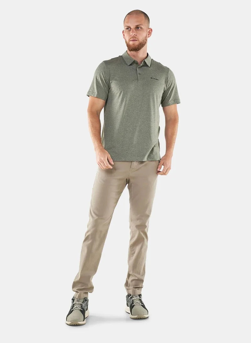 Men's Tech Trail Hiking Polo Shirt