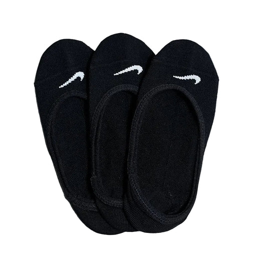 3-Piece Training Footie Socks Set Black