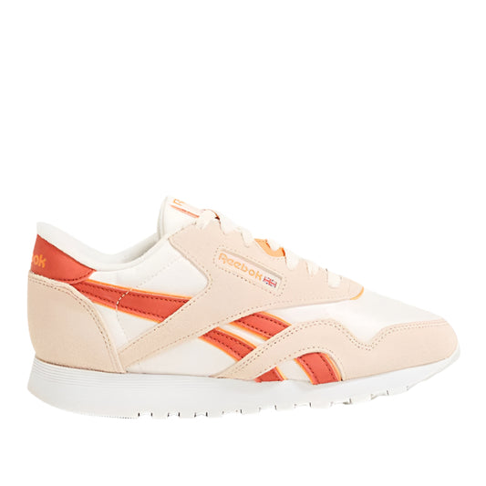 CL Nylon Low Top Sneakers Buff/Pale Pink/Mason Red