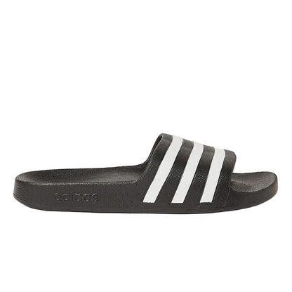 Adilette Aqua Slip-On Slides Core Black/Cloud White