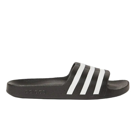 Adilette Aqua Slip-On Slides Core Black/Cloud White
