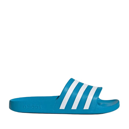 Adilette Striped Slides Blue/White