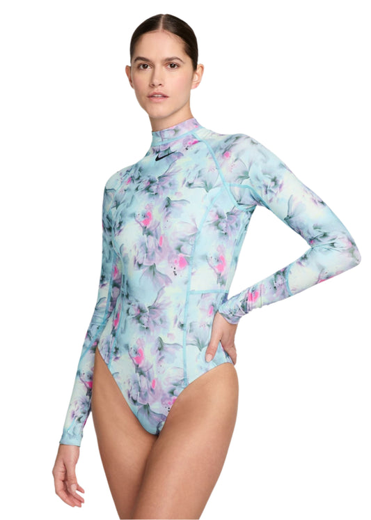 Women's Swim Hydralock Fusion Long-Sleeve One-Piece Swimsuit