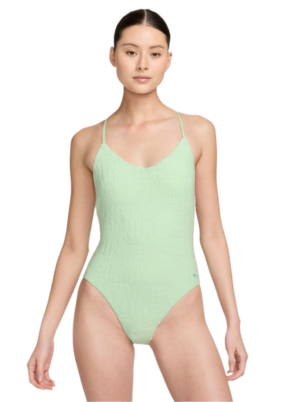 Women's Swim Retro Flow T-Back One-Piece Swimsuit