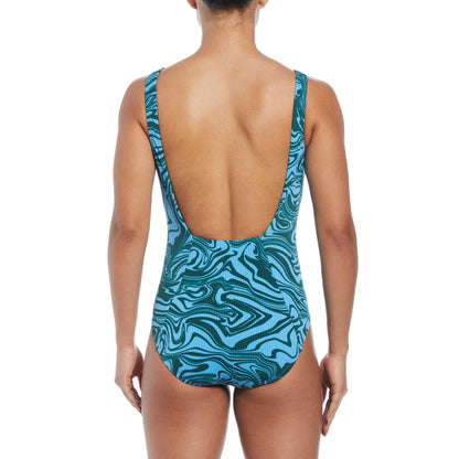 Women's U-Back One-Piece Swimsuit