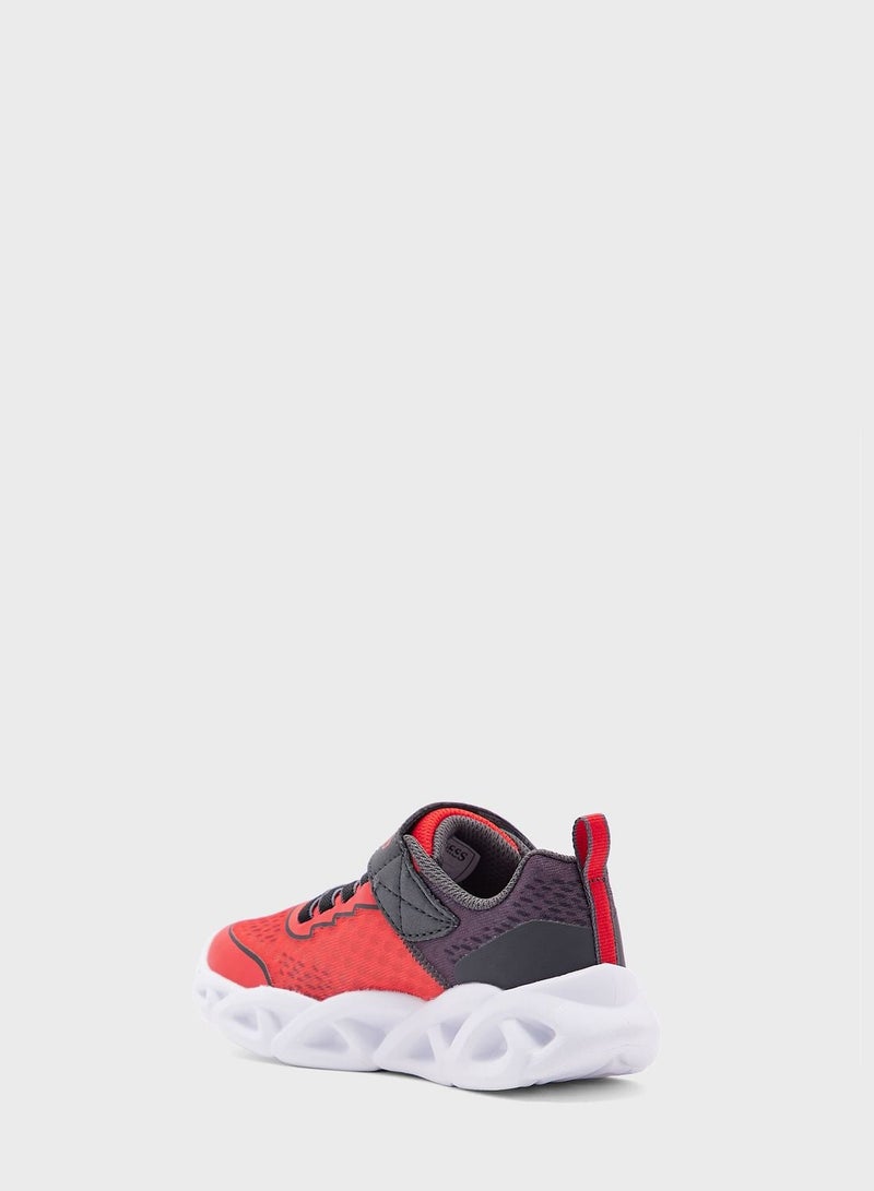 Skechers Twisty Brights 2.0 Kids' Red Low-Top Sneakers