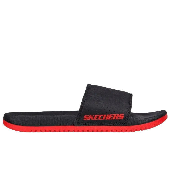 Skechers Gambix X Kids' Black Slides