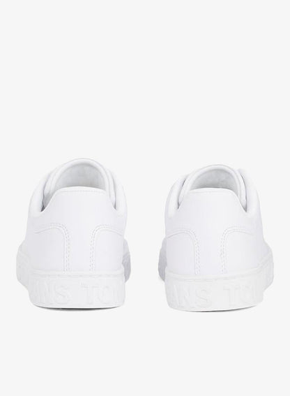 Logo Embossed Contrast Sneakers