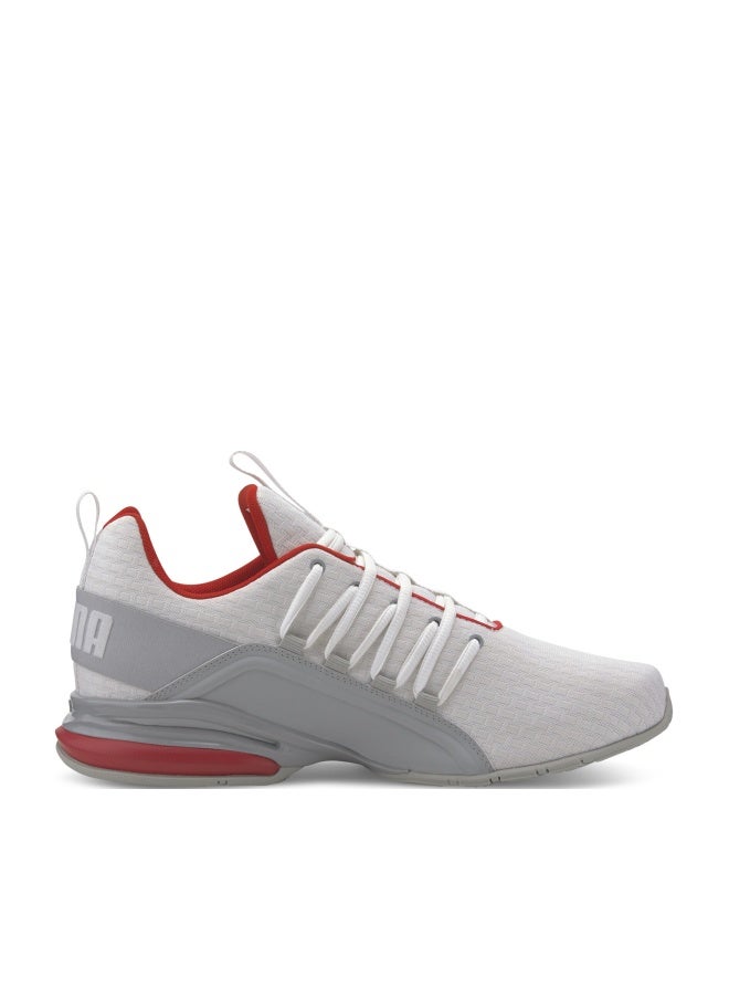 Axelion Block Mens White Running Shoes