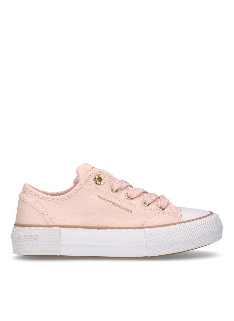 Kids Lace Up Low Top Sneakers