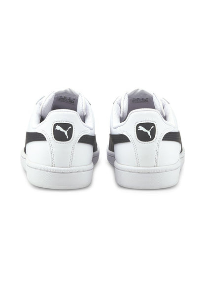 Smash Unisex White Leather Trainers