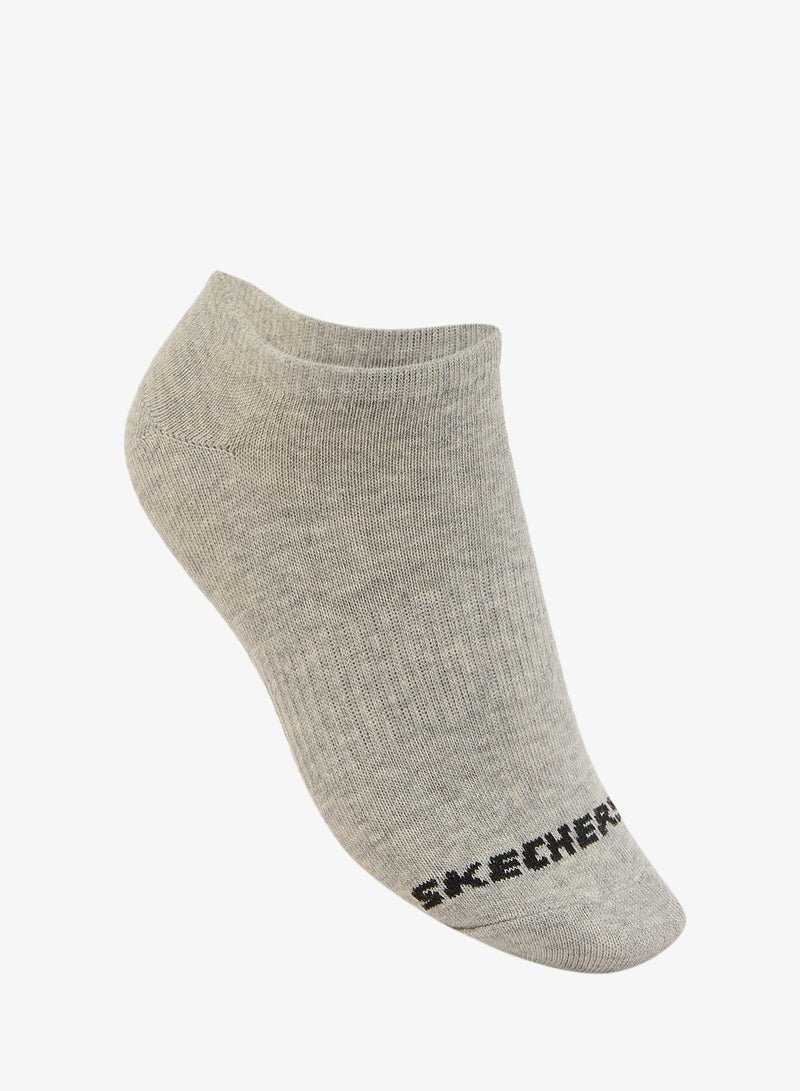 3 Pack Non-Terry No-Show Socks