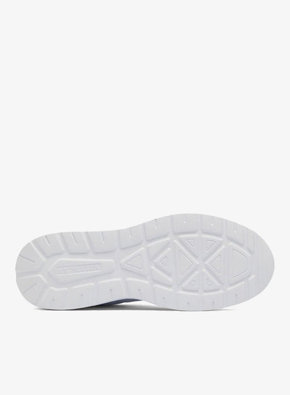 Men's White Low-Top Sneakers - Lightweight Shoes Lace-Up Design, Comfortable for Everyday Outfits