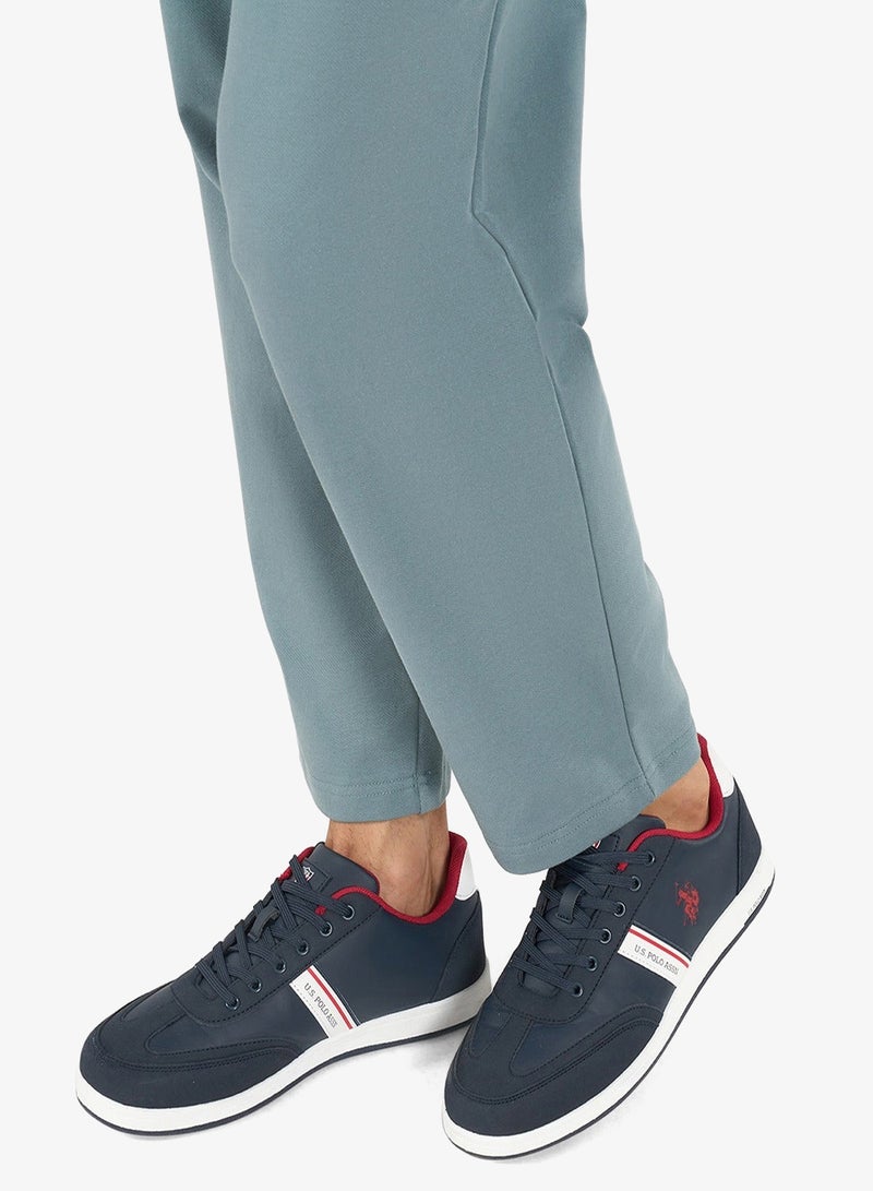 Men's Navy Low-Top Sneakers,Lightweight Shoes Casual for Classic Look