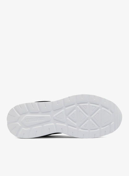 Men's Black Low-Top Sneakers - Lightweight Shoes Lace-Up Design, Comfortable for Everyday Outfits