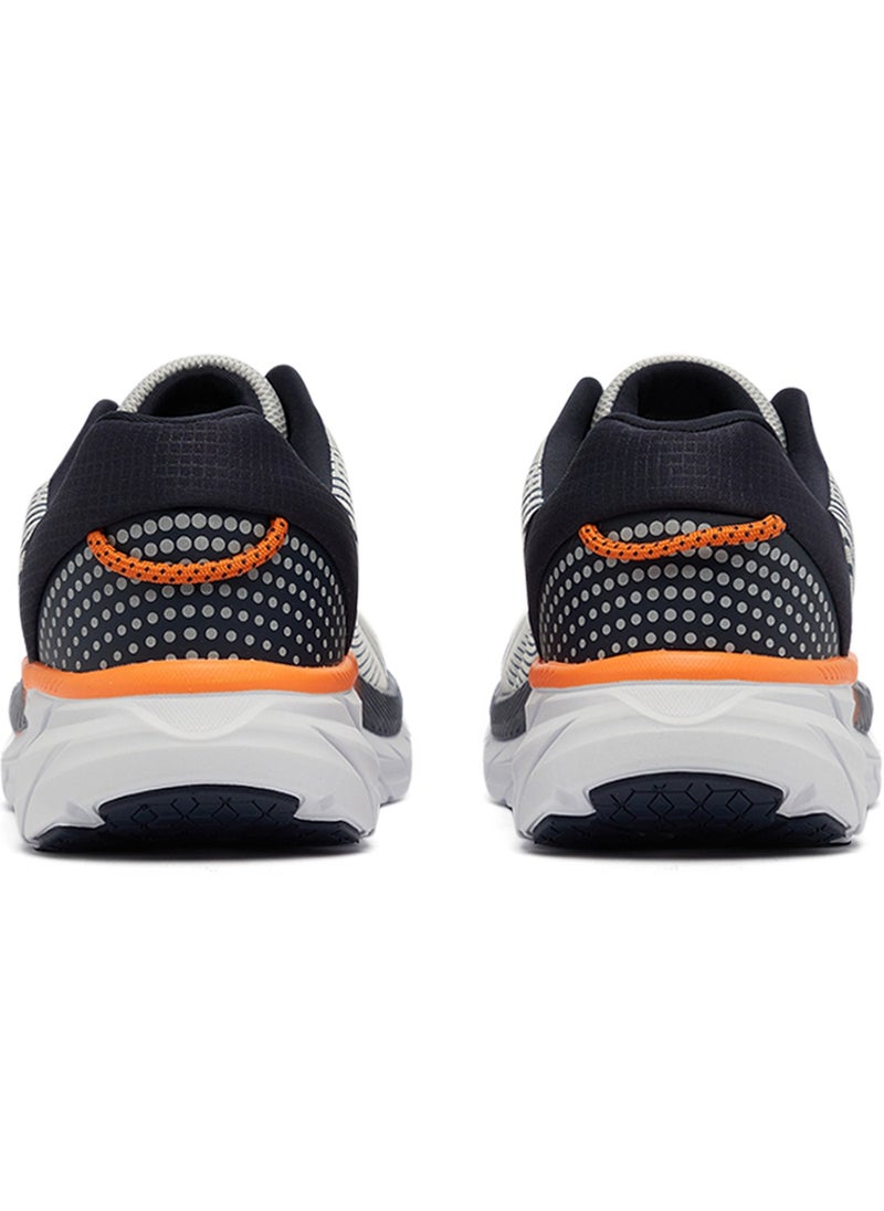 Men's Grey Low-Top Sneakers - Lightweight Lace-Up Design, Comfortable for Everyday Outfits