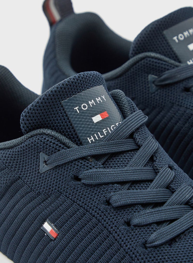 Corporate Knit Rib Sneaker
