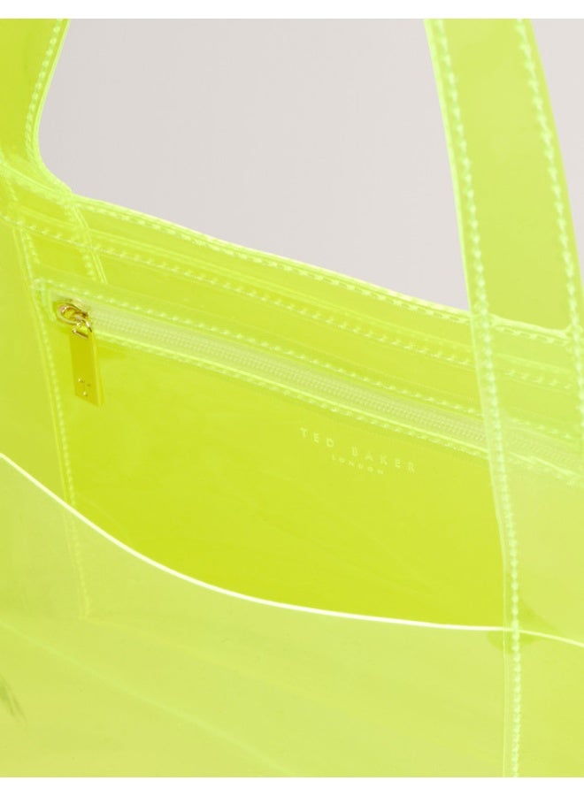 TRANSPARENT LARGE ICON BAG