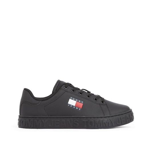 Logo Detail Lace Up Low Top Sneakers
